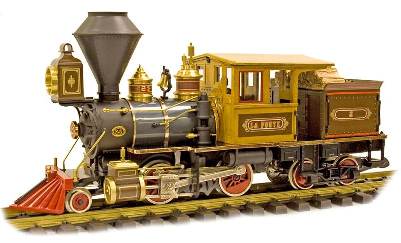 Laporte — 2-4-4 G-Scale Forney Locomotive